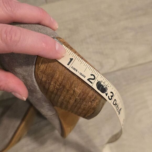 Sam Edelman Marielle Ankle Boots In grey suede 6.5 - Picture 8 of 8